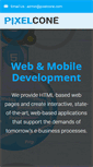 Mobile Screenshot of pixelcone.com
